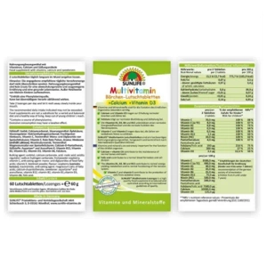 САНЛАЙФ ВИТАМИНЫ SUNLIFE БЕБИ МУЛЬТИВИТ  ПАСТИЛКИ №60