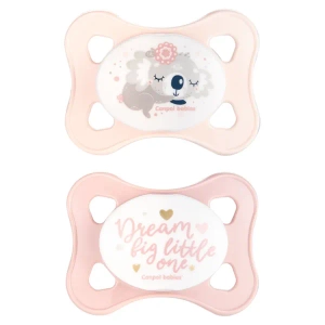 КАНПОЛ 23/910 ПУСТЫШКА СИЛИК. СИММЕТР. 0-2 МЕС 2ШТ РОЗОВЫЙ 1177