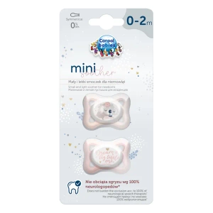 КАНПОЛ 23/910 ПУСТЫШКА СИЛИК. СИММЕТР. 0-2 МЕС 2ШТ РОЗОВЫЙ 1177