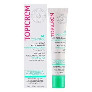 Крем для обличчя Топікрем АК Topicrem AC Контрол проти постакнетичних плям 40 мл