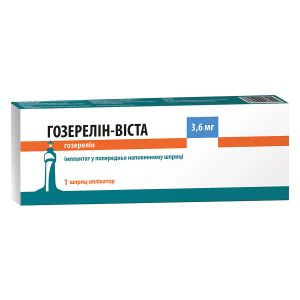Гозерелін-Віста імплантат 3,6 мг шприц-аплікатор №1