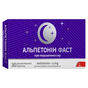 Альпетонин ФАСТ ородисперсные таблетки №30