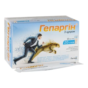Гепаргин раствор для перорального применения в стиках по 10 мл №20