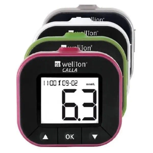 НАБОР Д/ТЕСТ. УРОВНЯ ГЛЮКОЗЫ WELLION CALLA LIGHT БЕЛ.