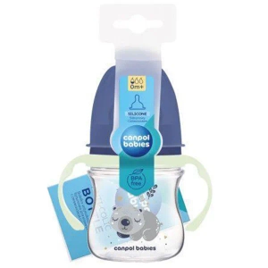 Бутылочка антиколиковая Canpol Babies Easystart Koala 35/236 с широким горлышком голубая 120 мл