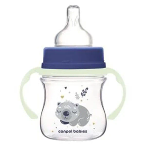 Бутылочка антиколиковая Canpol Babies Easystart Koala 35/236 с широким горлышком голубая 120 мл
