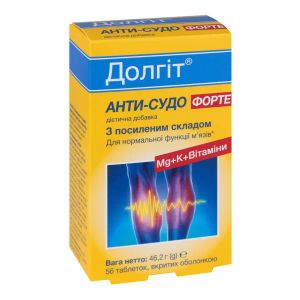 Долгит Анти-судо Форте таблетки покрытые оболочкой №56
