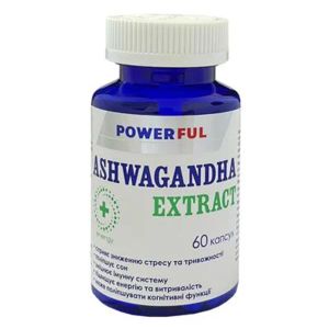 АШВАГАНДА POWERFULL КАПС. №60 2294
