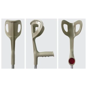 Милиця ліктьова рукоятка тверда GB-705 Toros-Group тип 1077 срібний №1