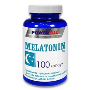МЕЛАТОНИН POWERFULL КАПС. 1МГ №100