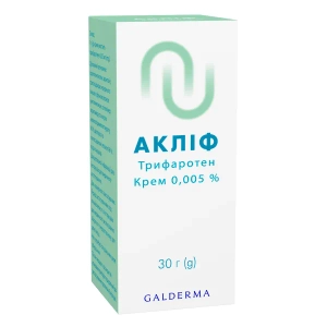 Акліф крем 0,005 % контейнер 30 г