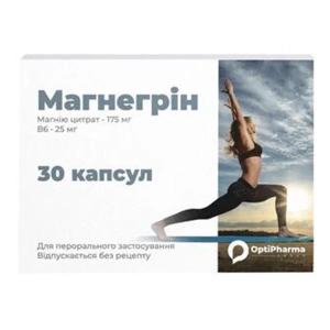 Магнегрин капсулы №30