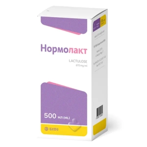 Нормолакт сироп 670 мг/мл флакон 500 мл