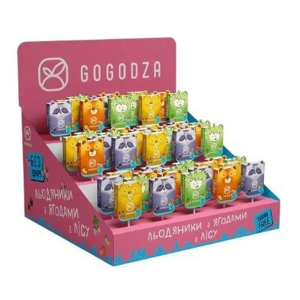 Льодяник Gogodza з ксилітом без цукру брусниця 10 г