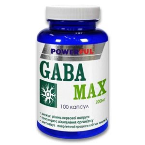 ГАБА МАКС  POWERFULL КАПС. №100  5104