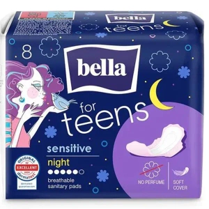 Прокладки гігієнічні Bella for Teens Ultra Sensitive night нічні №8