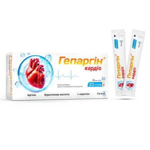 Гепаргин Кардио раствор для перорального применения в стиках по 15 мл №20