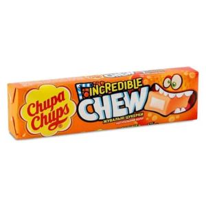 ЧУПА ЧУПС (CHUPA CHUPS ) КОНФЕТЫ ЖЕВ. АПЕЛЬСИН 45Г  9685