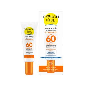 Крем-флюид для лица Биокон UV-Sensitive SPF 60 для фоточувствительной кожи 25 мл