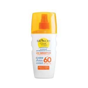 Солнцезащитный спрей для безопасного загара Биокон UV-Sensitive SPF 60 для фоточувствительной кожи 160 мл