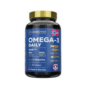 Омега-3 Дейлі Nordway Omega-3 Daily капсули 1000 мг №90