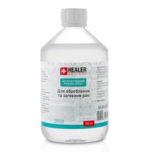 ХИЛЕР HEALER Р-Р ДЛЯ ОБРАБОТКИ РАН 500МЛ ФЛ.№1  0788