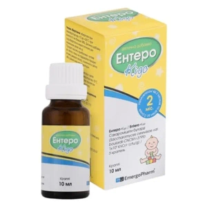 ЭНТЕРО КИДС КАПЛИ ОРАЛ. СУСП. ФЛ. 10 МЛ