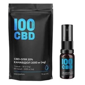 Каннабидиол CBD life Масло 20% спрей оральный со вкусом мандарина флакон 10 мл