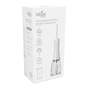 ИРРИГАТОР ПОРТАТИВНЫЙ VEGA Д/ПОЛОСТИ РТА VT-1500 W БЕЛЫЙ