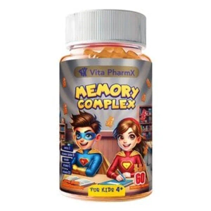 VITA PHARMX МЕМОРИ КОМПЛЕКС ВИТАМИНЫ Д/ДЕТЕЙ ПАСТ. ЖЕВ. №60 2036