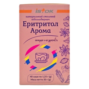ЭРИТРИТОЛ АРОМА ПОР. САШЕ 1,25 Г №40