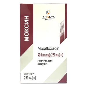 МОКСИН Р-Р Д/ИНФ. 400 МГ/250 МЛ КОНТ. 250 МЛ №1