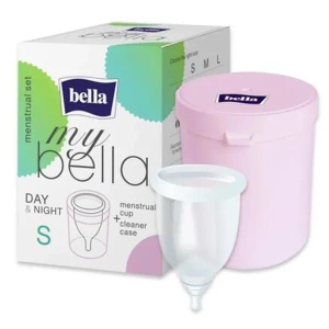 ЧАША МЕНСТРУАЛЬНАЯ MY BELLA + КОНТЕЙНЕР РАЗМ. S