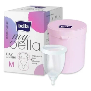 ЧАША МЕНСТРУАЛЬНАЯ MY BELLA + КОНТЕЙНЕР РАЗМ. М