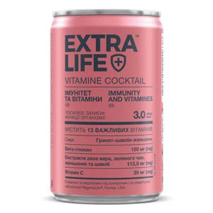 ЭКСТРА ЛАЙФ EXTRA LIFE ИММУНИТЕТ ВИТАМИНЫ НАПИТОК 150МЛ 1638