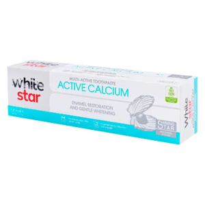 ВАЙТ СТАР З/П WHITE STAR АКТИВНЫЙ КАЛЬЦИЙ 100МЛ  0294