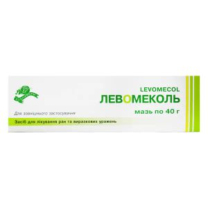 ЛЕВОМЕКОЛЬ МАЗЬ 40 Г /ТУБА/ ИНД. УП  9828