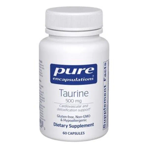 Таурин 500 мг Pure Encapsulations капсулы №60