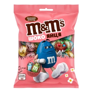 ДРАЖЕ M&M'S ШОКО ЯЙЦА 70Г 9743