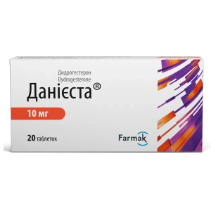 ДАНИЕСТА ТАБЛ. П/О 10 МГ №20