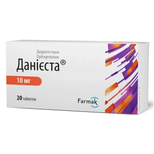 ДАНИЕСТА ТАБЛ. П/О 10 МГ №20