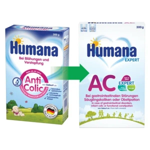 ХУМАНА АНТИКОЛИК 350 Г МОЛ.СМЕСЬ 4334