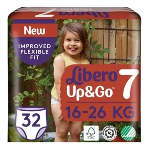 ПОДГ. ЛИБЕРО 7 UP&GO 17+КГ №32  6421