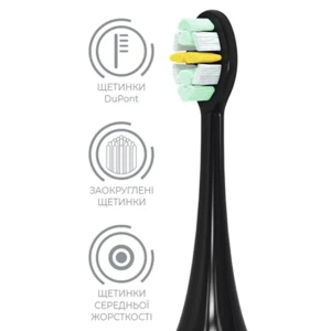 КОМПЛЕКТ НАСАДОК НА З/Щ VEGA ЭЛЕКТР. VT-800 В  VT-60B ЭФФЕКТ.УХОД ЗА ДЕСНАМИ ЧЕРНЫЕ