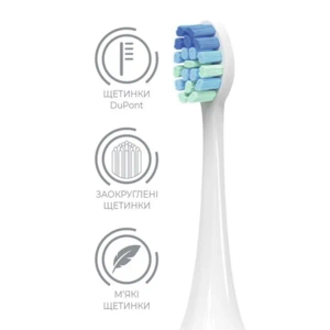 КОМПЛЕКТ НАСАДОК НА З/Щ VEGA ЭЛЕКТР. VT-800 W VT-80W ЭФФЕКТ.ОЧИСТКА БЕЛЫЕ