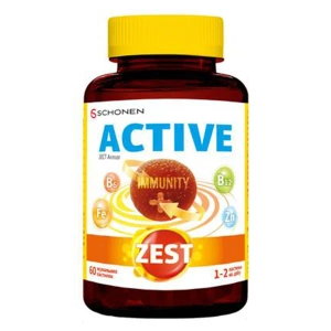 Зест Актив пастилки жевательные №60