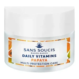 Крем для лица Sans Soucis (Сан Суси) Daily Vitamins Мультизащитный с папайей для сухой кожи 50 мл