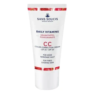 СС крем для усталой кожи Sans Soucis (Сан Суси) Daily Vitamins SPF-20 с гранатом 30 мл