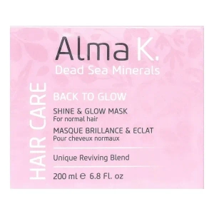 Маска для нормальных волос Alma K Hair care Блеск и сияние 200 мл