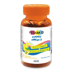 Педиакид PEDIAKID Gommes Omega 3 Ведмежуйки Омега-3 для детей жевательные пастилки №60